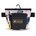 OllyDog Goodie Treat Bag, Dog Treat Pouch, Waist Belt Clip for Hands-Free Training, Magnetic Closure, Dog Training and Behavior Aids, Three Ways to Wear (Petals)