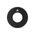 OllyDog Super Flyer Dog Flying Disc – Floating Fetch Toy for Water Play, Soft Eco-Friendly Recycled Fabric, Gentle on Teeth, 11" for Medium &amp; Large Dogs (Raven, 11")