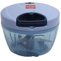 Olrada Smart Manual Vegetable Chopper with 3+1 Chopping Blade and 1 Beating Blade Big 550ml Size (Multicolor)