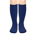 Olreco 1 Pack Toddler Kids Youth Soccer Socks Girls Boys Baseball Socks Youth Knee High Softball Football Accessories Cotton