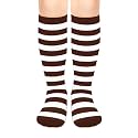 Olreco 1 Pack Toddler Kids Youth Soccer Socks Girls Boys Baseball Socks Youth Knee High Softball Football Accessories Cotton
