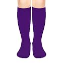 Olreco 1 Pack Toddler Kids Youth Soccer Socks Girls Boys Baseball Socks Youth Knee High Softball Football Accessories Cotton
