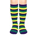 Olreco 1 Pack Toddler Kids Youth Soccer Socks Girls Boys Baseball Socks Youth Knee High Softball Football Accessories Cotton