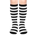 Olreco 1 Pack Toddler Kids Youth Soccer Socks Girls Boys Baseball Socks Youth Knee High Softball Football Accessories Cotton