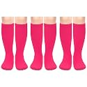 Olreco 3 Pack Toddler Soccer Socks Kids Baseball Socks Boys Girls Softball Sock Youth Football Sock Athletic Accessories