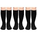 Olreco 3 Pack Toddler Soccer Socks Kids Baseball Socks Boys Girls Softball Sock Youth Football Sock Athletic Accessories
