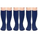 Olreco 3 Pack Toddler Soccer Socks Kids Baseball Socks Boys Girls Softball Sock Youth Football Sock Athletic Accessories