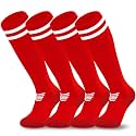 Olreco Kids Soccer Socks Youth Baseball Socks Men Women Softball Sock for Girls Boys Football Sock Men Team Sports Accessory