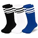 Olreco Toddler Soccer Socks Kids Baseball Socks Youth Softball Sock for Girls Boys Football Sock Boys Athletic Accessories