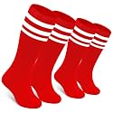 Olreco Toddler Soccer Socks Kids Baseball Socks Youth Softball Sock for Girls Boys Football Sock Boys Athletic Accessories