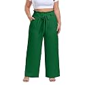 OLRIK Plus Size Pants for Women High Waisted Wide Leg Casual Palazzo Pants