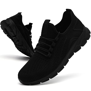 Oltyutc Mens Trainers Running Walking Mesh Slip