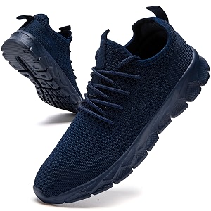 Oltyutc Mens Trainers Running Walking Mesh Slip