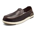 OluKai Kakaha Men39s Leather Slip-On Shoes Premium
