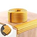 1 Pcs Corner Protector for Baby | Extra Thick Cushion Strip for Baby Safety | Edge Protector for Sharp Edges, Table, Desk, Wall Corners &amp; Furniture – 2 Meter Long (Gold)