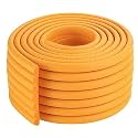 1 Pcs Corner Protector for Baby | Extra Thick Cushion Strip for Baby Safety | Edge Protector for Sharp Edges, Table, Desk, Wall Corners &amp; Furniture – 2 Meter Long (Orange)