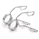 Olympic Spring Collar Lock 50mm for Barbell & Dumbbell Rods | Heavy Duty Gym Clamp Pair | Secure Non-Slip Weight Plate Lock for Weightlifting Strength Training Home Gym