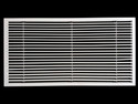 Om airflow Ventilation Grill, Home Grill, ac Jali for Sidewall and Ceiling (White,24*12) Internally Braced Roof Air Ventilator