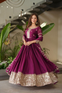Om Creation Anarkali Gown