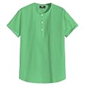 Men39s White Cotton Half Sleeve Kurta with