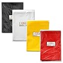 Om Phool Batti Cotton Cloth for Puja, Multicolour, 1 Meter Each, Combo of 4