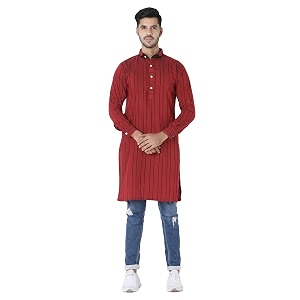 OM SAI LATEST CREATION Mens Cotton Regular