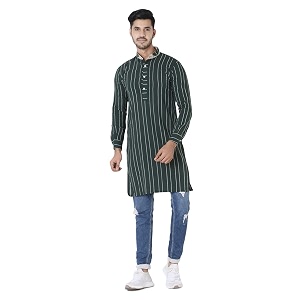 OM SAI LATEST CREATION Mens Cotton Regular