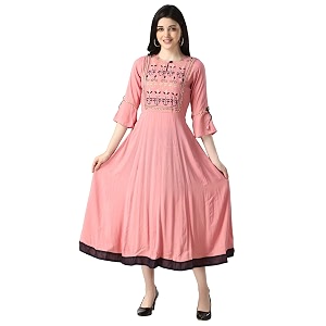 OM SAI LATEST CREATION Womens Ruby Rayon