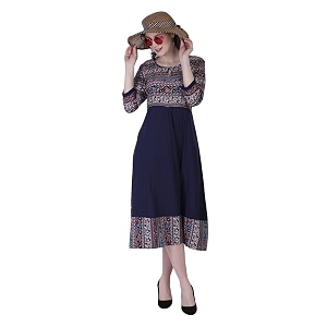 OM SAI LATEST CREATION Womens Crepe Straight