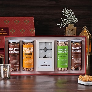 omay foods 9 pcs_the dry fruits diwali gift box i premium dry-fruits i corporate diwali hamper i dry fruit gift pack i premium diwali gift box i gift hamper for employees clients