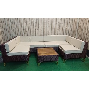 6 seater sofa outdoor patio furniture off white012