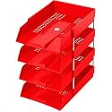 OMEGA Office Tray (Set of 4) (Red)