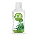 Omeo Aloe Vera Hand Instant Sanitizer Gel 100ml, 70% Alcohol| Skin Friendly, Safe for Kids| 99.99% Germs Free Protection, Anti Bacterial| Advance Formula, Quick Dry