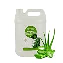 Omeo Aloe Vera Hand Instant Sanitizer Gel 5 litre, Refill Pack, 70% Alcohol| Skin Friendly, Safe for Kids| 99.99% Germs Free Protection, Anti Bacterial| Advance Formula, Quick Dry