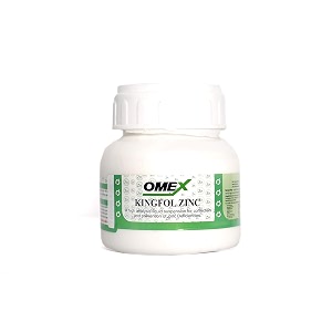 omex from england kingfol zinc foliar fertilizers for home garden amp plants- reduce zinc deficiency- provides plant nutrition 250ml