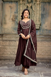 OMICRON FAB Embroidered Anarkali Kurta Bottom