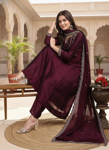 OMICRON FAB Embroidered Anarkali Kurta Bottom