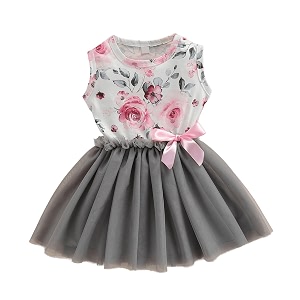 OMLI Girls Midi Knee Length Festive Wedding