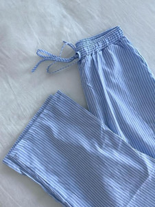 OMNEY Regular Fit Women Blue Trousers