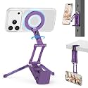 OMOTON TP02 360°Rotating Adjustable Aluminum for MagSafe Tripod, DeepPurple