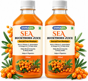omssdn himalayan sea buckthorn drink juice for boost immunity  healthy heart 2 x 500 ml