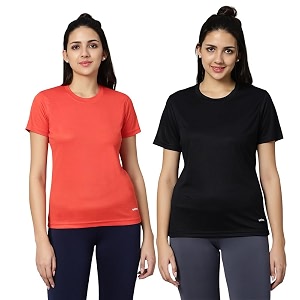 omtex Dotty Athletics Tee for Womens