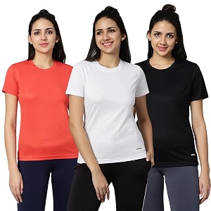 omtex Dotty Athletics Tee for Womens