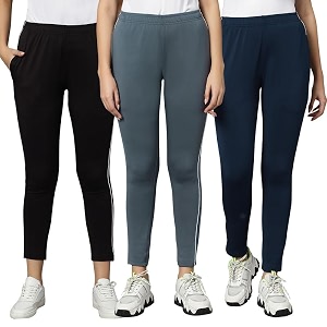 omtex Track Pants for Women with Pockets
