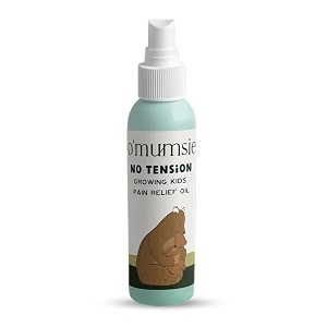 o39mumsie no tension baby pain relief massage oil for 0-7 years old  baby massage oil with mint crystals turmeric root extract and black pepper for leg amp body pains - 50 ml