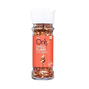 on1y chilli flakes 34 gm