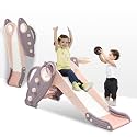 Onasti Kids Slide for Toddlers Age 1-3 with Basketball Hoop & Ring Game
