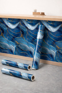Onbet 200 cm Self Adhesive Blue Glossy