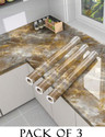 Onbet 200 cm Self Adhesive Glossy Marble