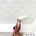 Onbet 70 cm 3D Decorative Foam White